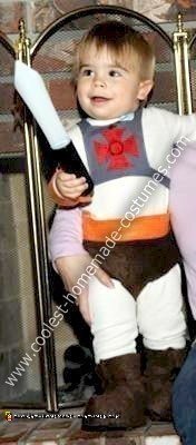 Homemade He Man Toddler Costume