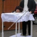 Homemade Head on Platter Optical Illusion Costume