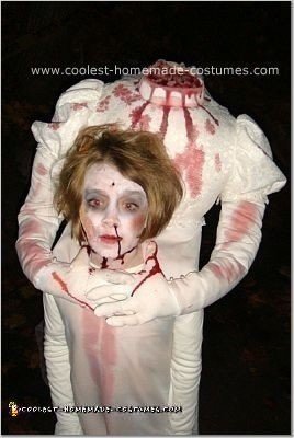 Homemade Headless Bride Costume