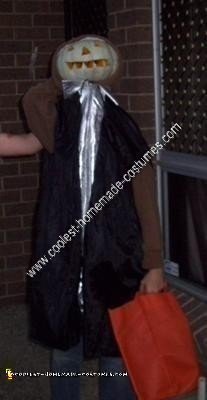 Homemade Headless Horseman Costume