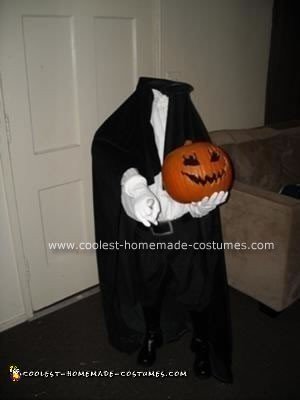 Homemade Headless Horsemen Costume