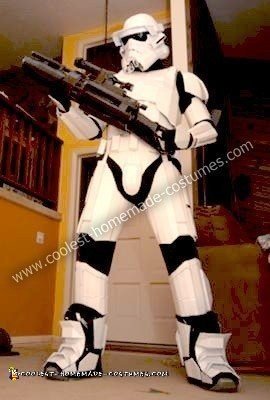 Homemade Heavy Storm Trooper Halloween Costume