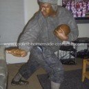 Homemade Heisman Trophy Costume