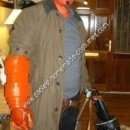 Homemade Hellboy Halloween Costume Idea