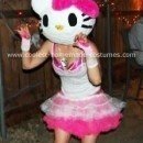 Homemade Hello Kitty Costume