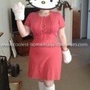 Homemade Hello Kitty Costume