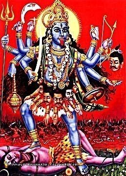 The Picture That Inspired Me to Make My Homemade Hindu Goddess Kali Costume