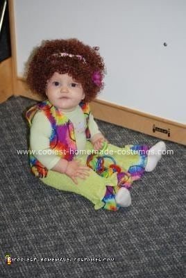 Homemade Hippie Baby Costume