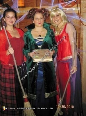 Homemade Hocus Pocus Group Halloween Costume Ideas