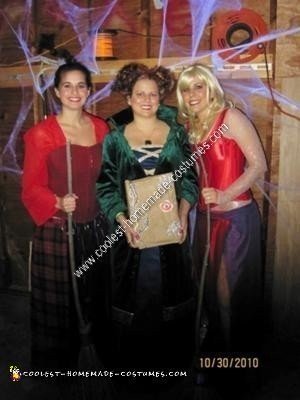 Homemade Hocus Pocus Group Halloween Costume Ideas