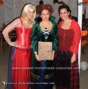 Homemade Hocus Pocus Group Halloween Costume Ideas