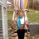 Homemade Hot Air Balloon Halloween Costume