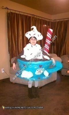 Homemade Hot Cocoa Halloween Costume