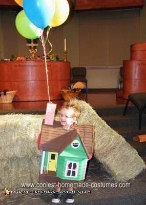 Homemade House from Up Halloween Costume