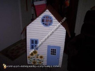 Homemade House That Fell On The Wicked Witch of The East Costume