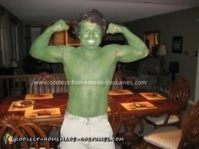 Homemade Homemade Hulk Costume