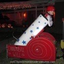 Homemade Human Cannonball Costume