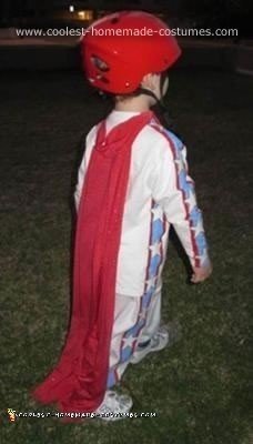 Homemade Human Cannonball Costume