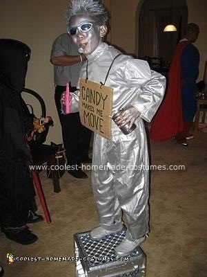 Homemade Human Statue Street Performer Costume