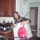 Homemade Human Wine Box Costume