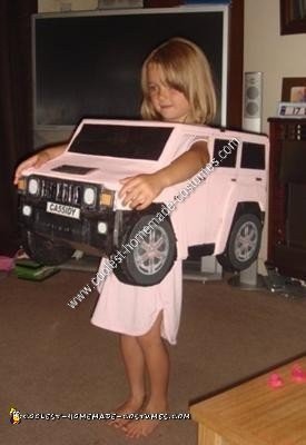 Homemade Hummer Costume