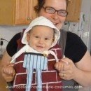 Homemade Humpty Dumpty Baby Halloween Costume Idea