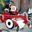 Homemade Cat in the Hat and His Vacuum Cleaner Wheelchair Costume