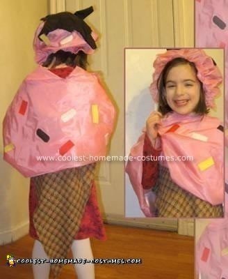 Homemade Ice Cream Cone Costume