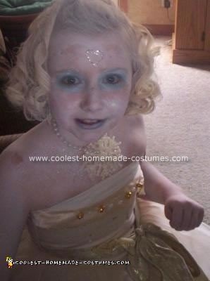 Homemade Ice Princess Costume