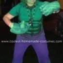 Homemade Incredible Hulk Costume