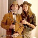Homemade Indiana Jones Couple Costume
