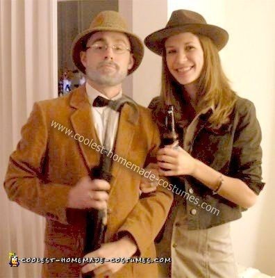 Homemade Indiana Jones Couple Costume