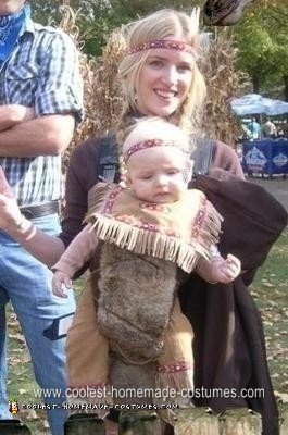 Homemade Infant Indian Costume