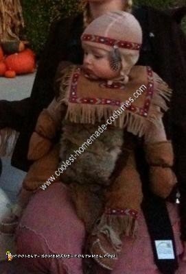 Homemade Infant Indian Costume