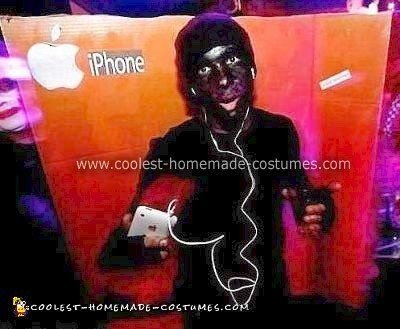 Homemade iPhone Commercial Remix Costume