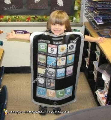 Homemade iPhone Costume