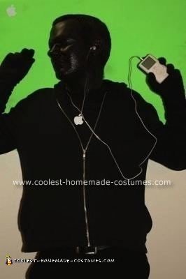 Homemade iPod Commercial Halloween Costume Idea