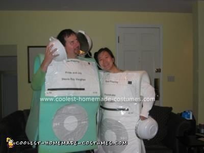 Homemade iPod Couple Costume