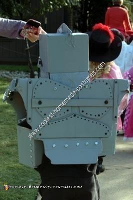 Homemade Iron Giant Costume