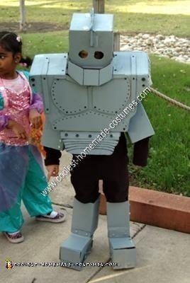 Homemade Iron Giant Costume