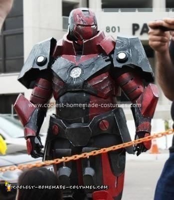 Homemade Iron Man Heavy Artillery Costume