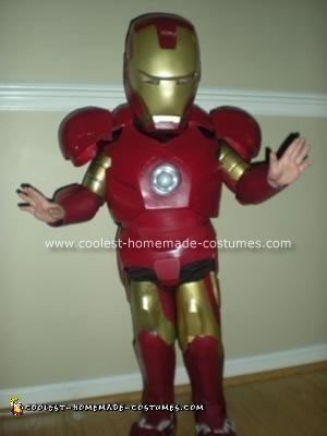 Homemade Ironman Halloween Costume