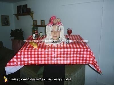 Homemade Italian Dinner Costume