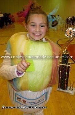 Homemade Italian Ice Costume