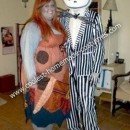 Homemade Jack and Sally Nightmare Before Christmas Couple Costume