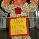 Homemade Jack in the Box Child Halloween Costume
