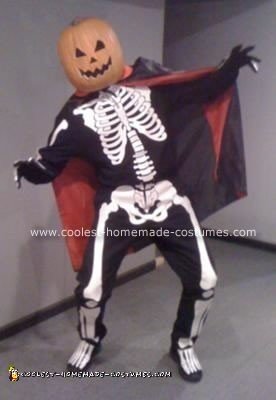 Jack o' Lantern Skeleton Costume