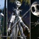 Homemade Jack Skellington Costume