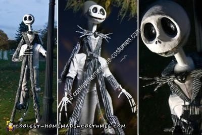 Homemade Jack Skellington Costume