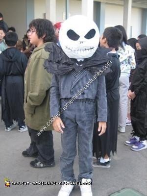 Homemade Jack Skellington Costume